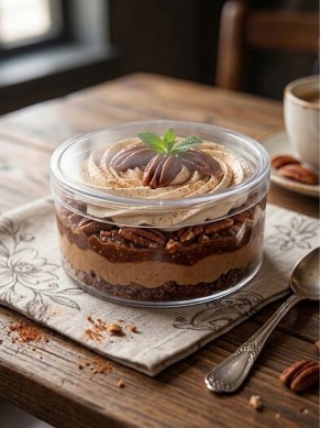 Round Transparent Dessert Box