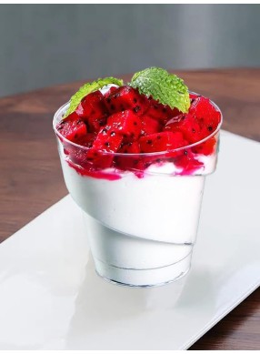 Spiral Dessert Cup with Lid