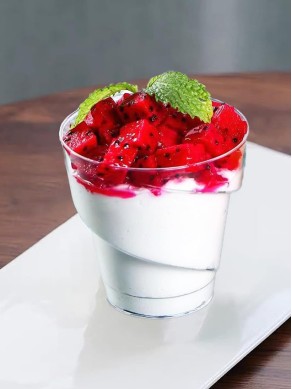 Spiral Dessert Cup with Lid