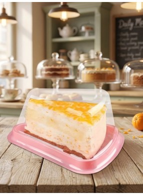 Pink Triangle Pastry Box