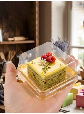 Small Square Brownie Box