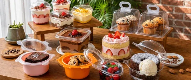 Plastic Dessert Boxes